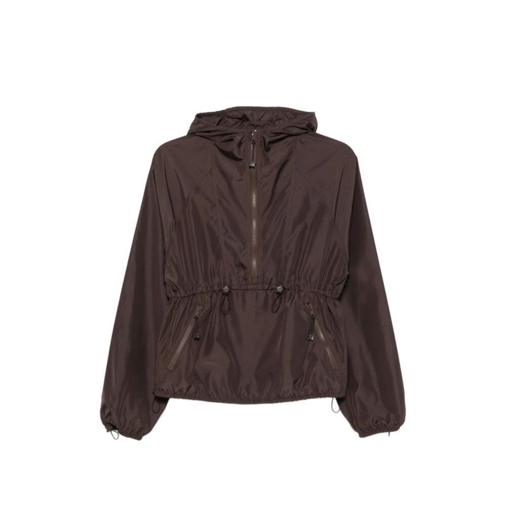Cecilie Bahnsen Brown Jackets - Capes & Ponchos Women